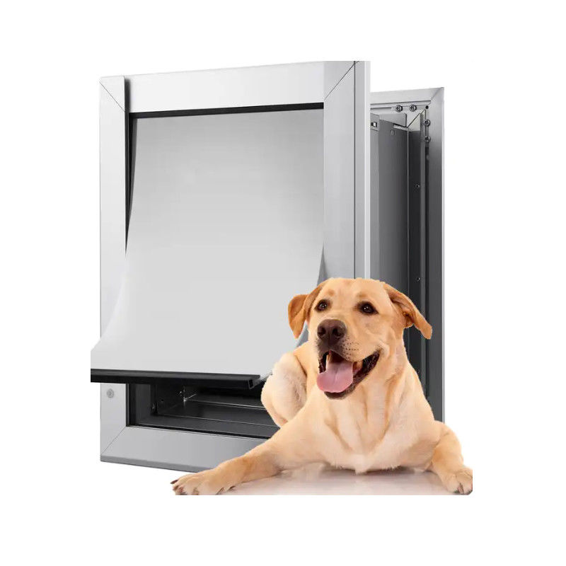 ISO9001 PET an toàn nhôm cửa PET bốn cách đóng cửa khóa từ khóa cửa chó