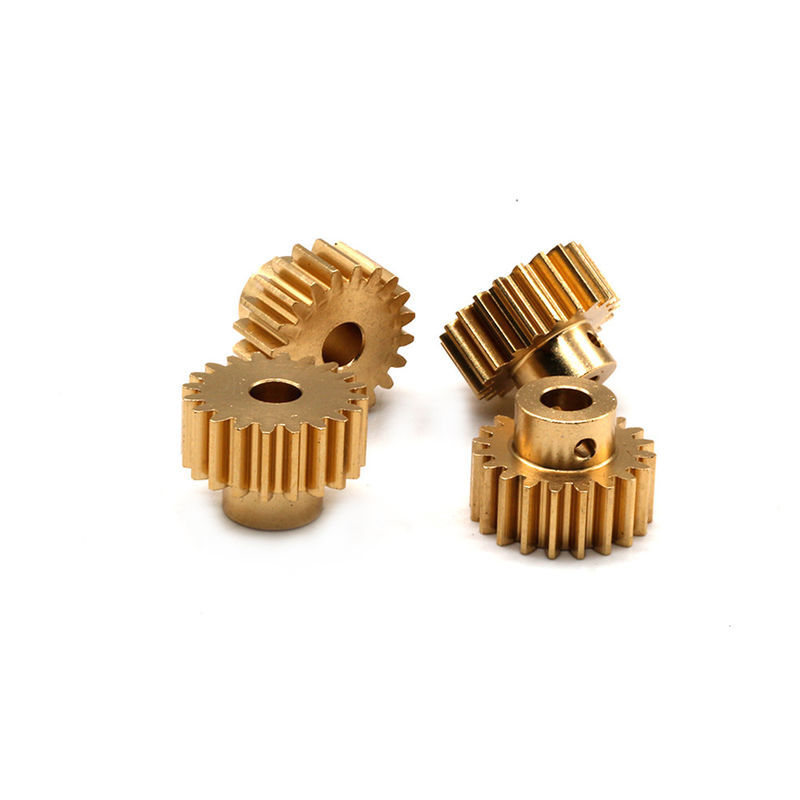 OEM Chi tiết CNC gia công xoay bộ phận Gear Stainless Steel nhôm đồng Bevel Pinion gia công