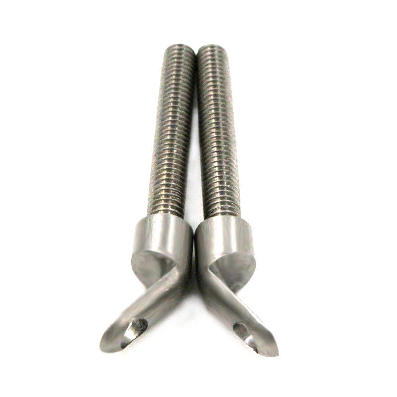 Peek CNC Machining Custom Fasteners Crook bolts Cnc Turning Cnc Tapping Phần dây nhựa