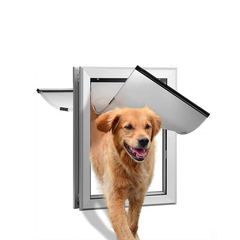 ISO9001 PET an toàn nhôm cửa PET bốn cách đóng cửa khóa từ khóa cửa chó