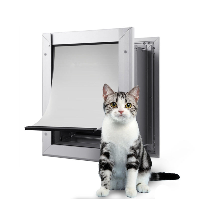 ISO9001 PET an toàn nhôm cửa PET bốn cách đóng cửa khóa từ khóa cửa chó