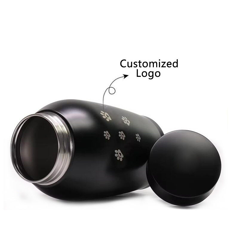 Custom nhôm CNC gia công phần kỷ niệm bình mèo chó đồ tang lễ kín thép không gỉ urn thú cưng